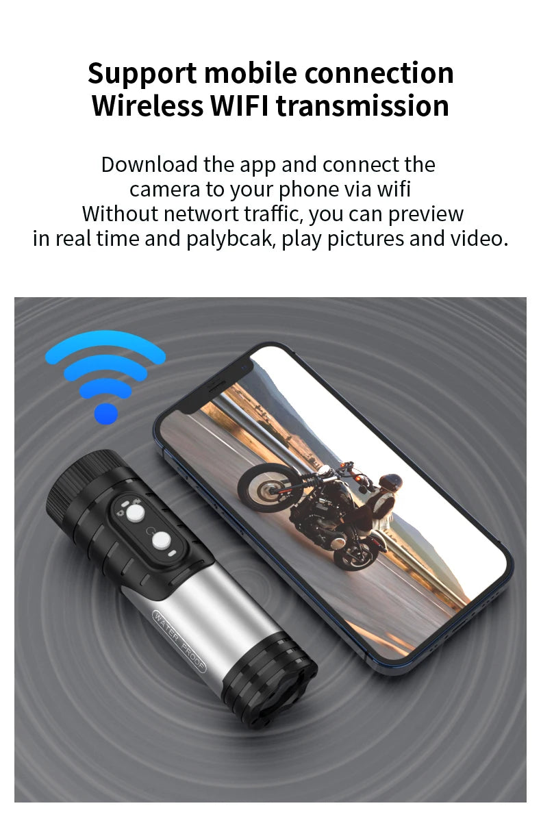 4K HD wifi remote Outdoor sports camera Electronic anti-shake waterproof recorder Video photo camera camera toys
