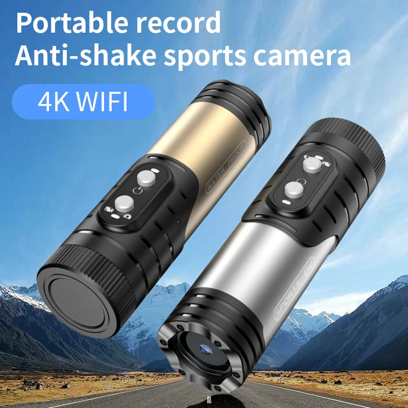 4K HD wifi remote Outdoor sports camera Electronic anti-shake waterproof recorder Video photo camera camera toys